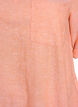 Tuniek van linnen en viscose met A-vorm, Oranje, Packshot image number 2
