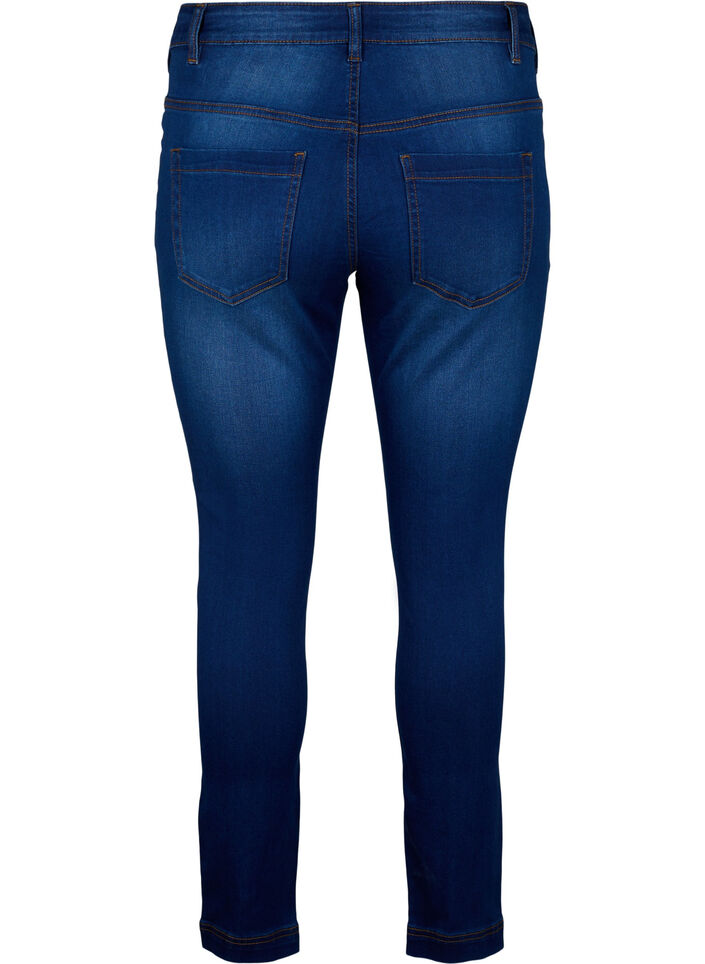 Viona jeans met normale taille, Blauw, Packshot image number 1