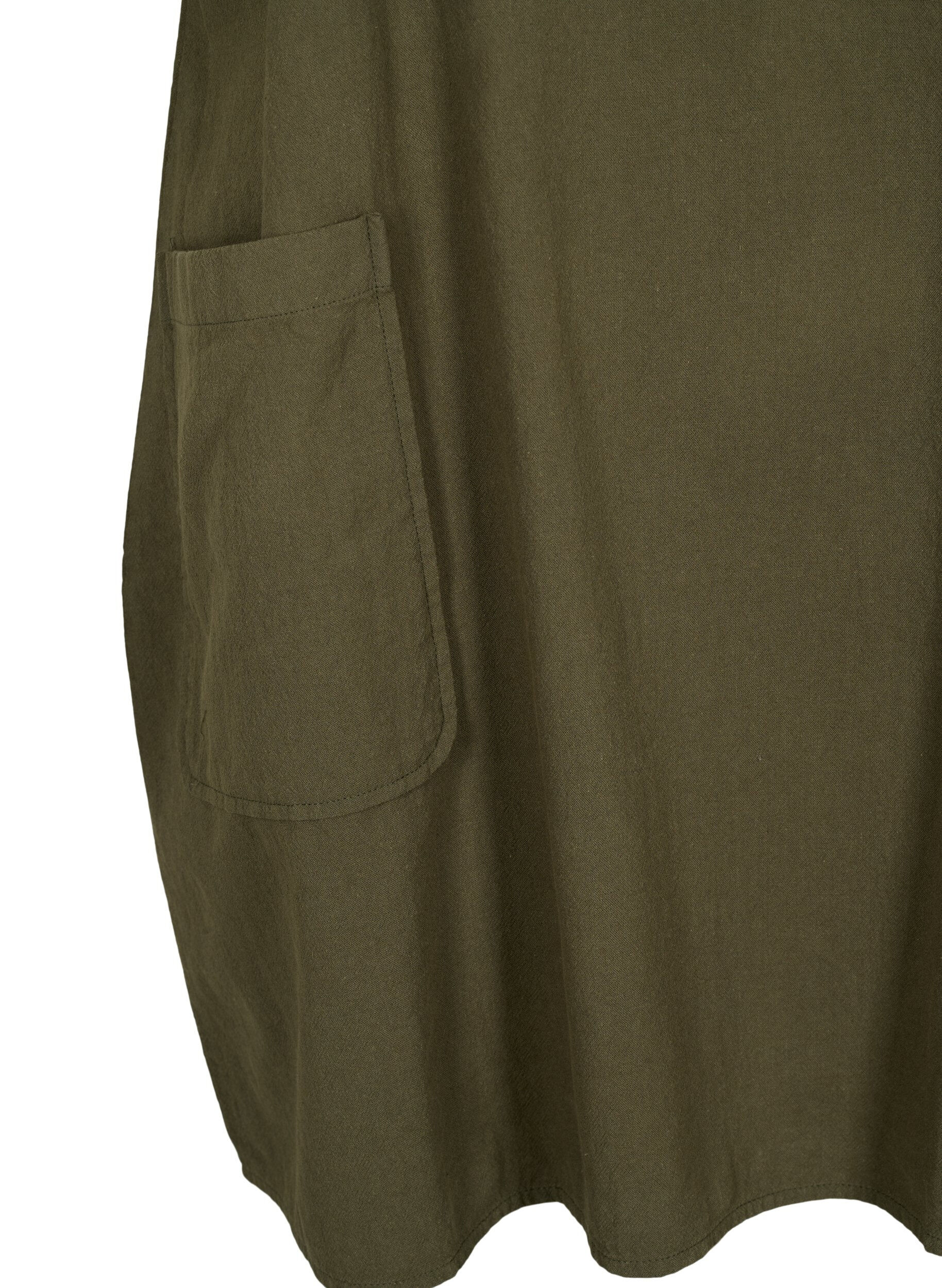 Zizzi FLASH - Tunique &agrave; manches courtes en coton, Forest Night, Packshot image number 3