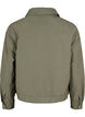 Blouson bomber avec col et poches, Vert foncé, Packshot image number 1