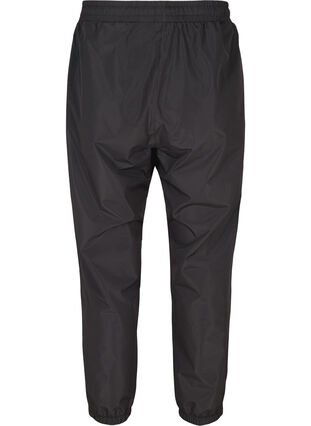 Pantalon de pluie réfléchissant, Black, Packshot image number 1
