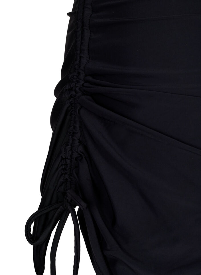 Jupe de bikini avec culotte intégrée, Noir, Packshot image number 3