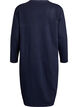 Lang, open vest met zakken, Blauw, Packshot image number 1