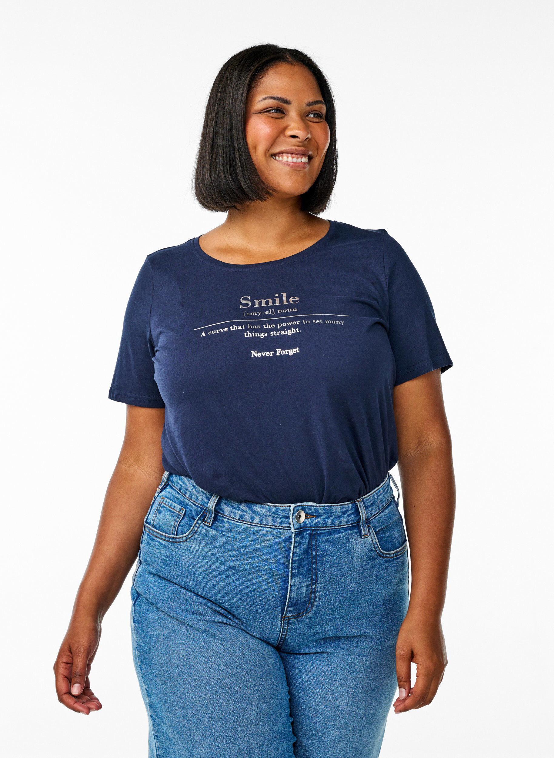 FLASH - T-shirt avec motif, Bleu, Model