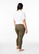Leggings basiques en viscose, Vert fonc&eacute;, Model image number 2