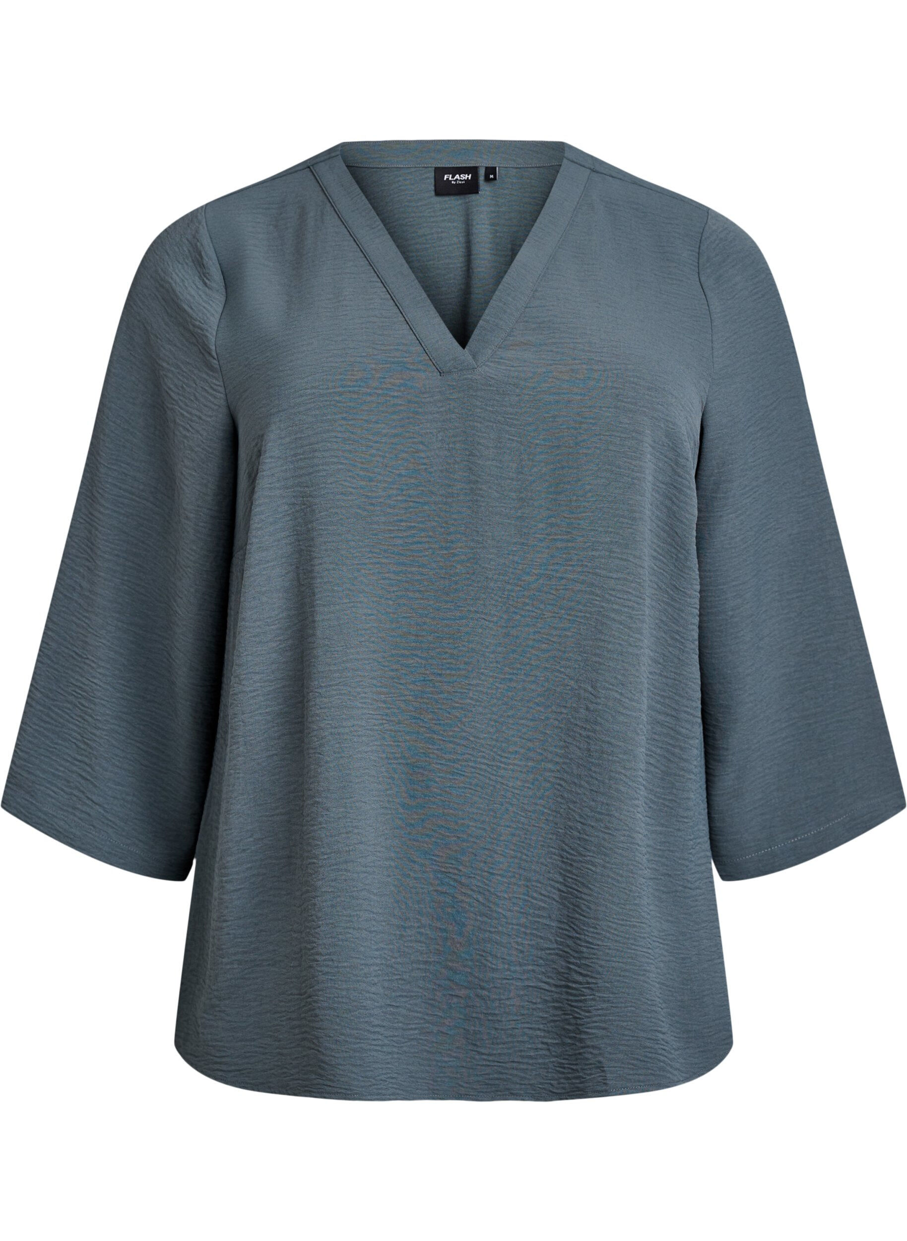 FLASH - Blouse met 3/4 mouwen