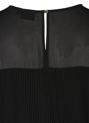 Top plissé, Black, Packshot image number 3