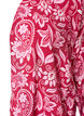 Kimono court en viscose avec manches 3/4, Rose, Packshot image number 2