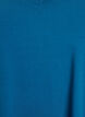 T-shirt basique en coton de couleur unie, Bleu p&eacute;trole, Packshot image number 2