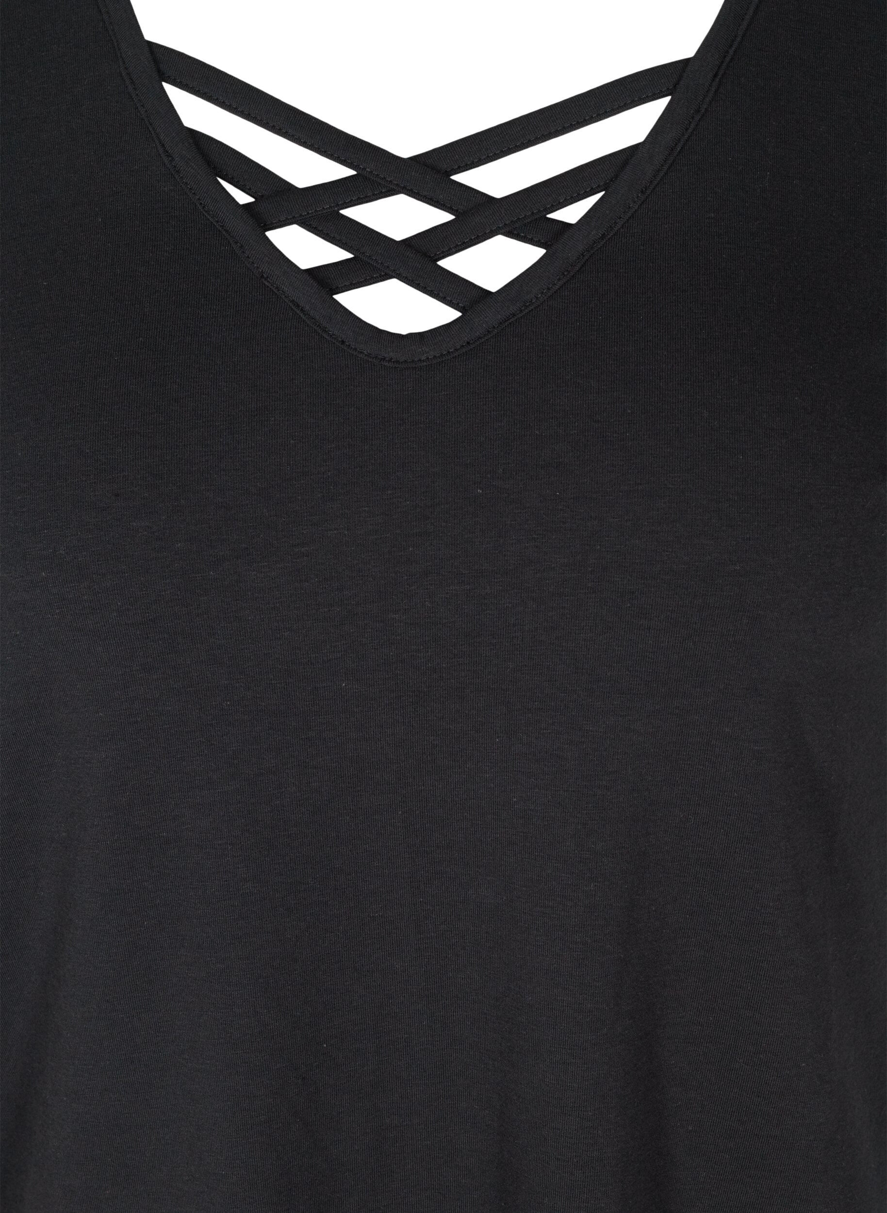 ZizziT-shirt, Black, Packshot image number 2