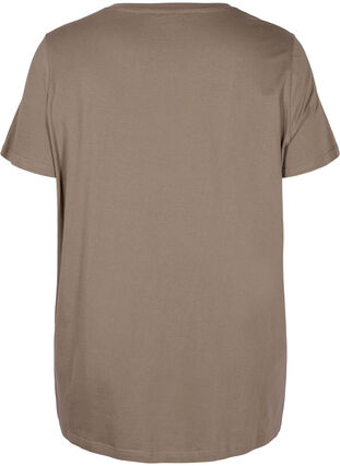 T-shirt de nuit surdimensionné en coton bio, Falcon Text, Packshot image number 1