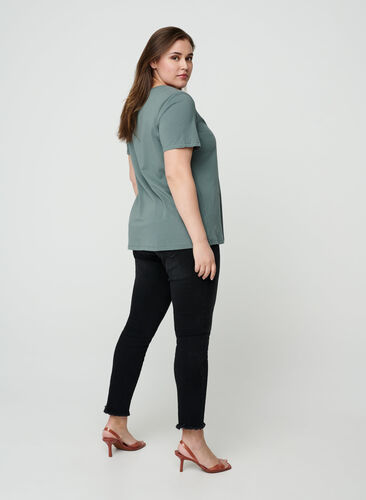 T-shirt basique, Balsam Green, Model image number 1