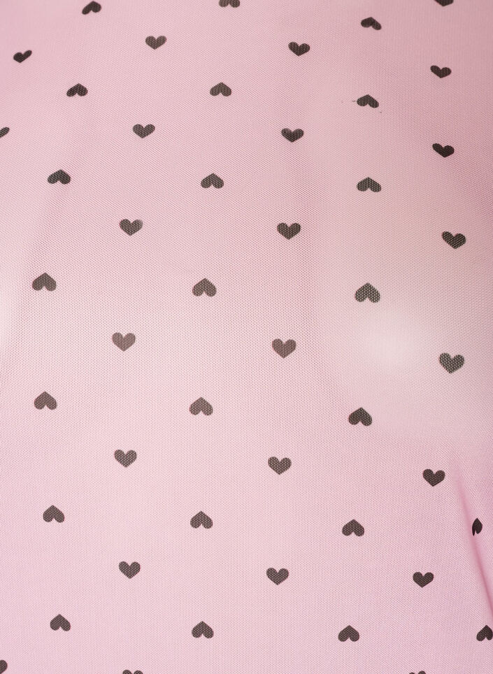 Blouse en maille avec imprim&eacute;, Rose, Packshot image number 2