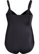 Maillot de bain avec armatures et effet fronc&eacute;, Noir, Packshot image number 1