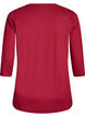 Haut de sport &agrave; manches 3/4, Rouge, Packshot image number 1