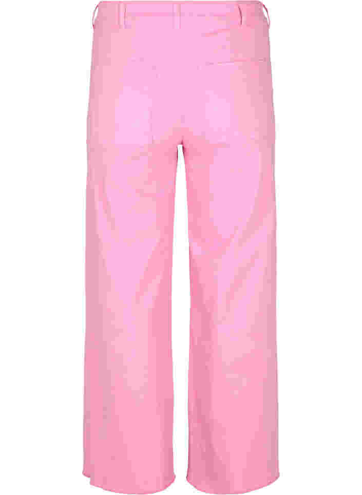 Jeans évasés à taille haute, Pink, Packshot image number 1