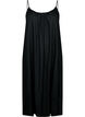 Robe midi sans manches en viscose, Black, Packshot image number 0