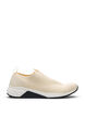 Sneakers van stretchy breimateriaal, Beige, Packshot image number 0