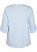FLASH - Shirt met gehaakt detail, Cashmere Blue, Packshot image number 1