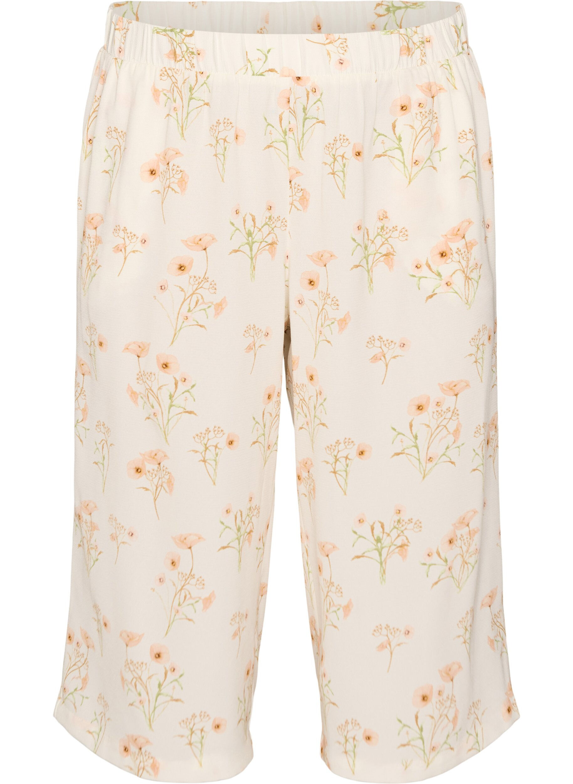 Pantalon ample avec imprim&eacute;