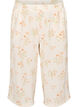 Pantalon ample avec imprim&eacute;, Vanille, Packshot image number 0