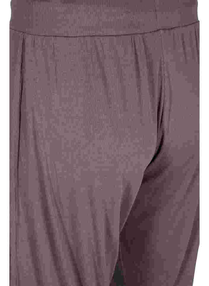 Pantalon-culotte ample en qualité côtelée, Sparrow, Packshot image number 3
