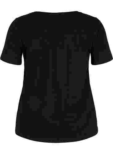 T-shirt basique, Black, Packshot image number 1