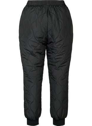 Pantalons thermiques matelassés, Black, Packshot image number 1