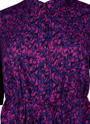 FLASH - Robe chemise avec imprimé, Pink Blue AOP, Packshot image number 2