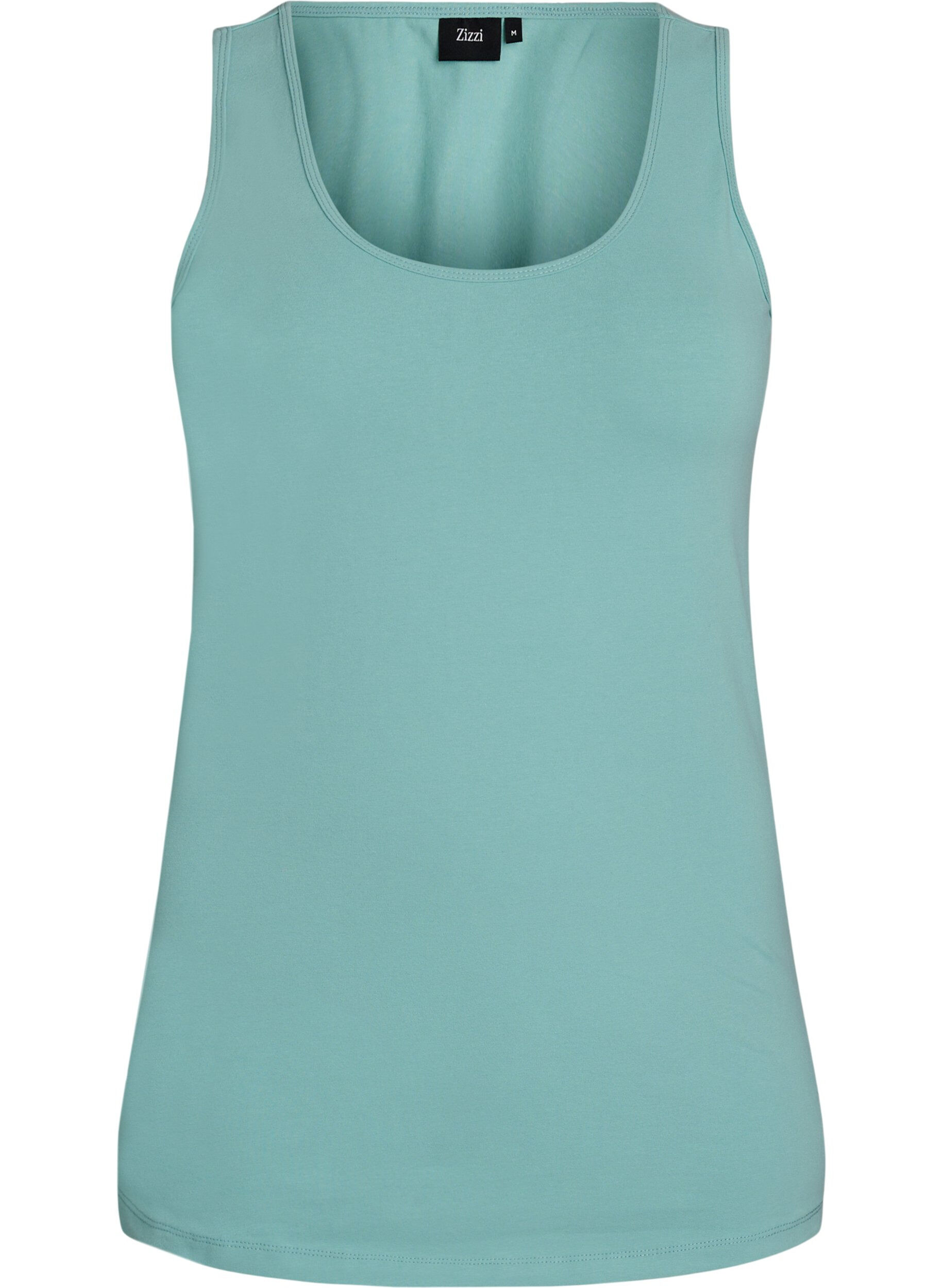Haut basic uni en coton