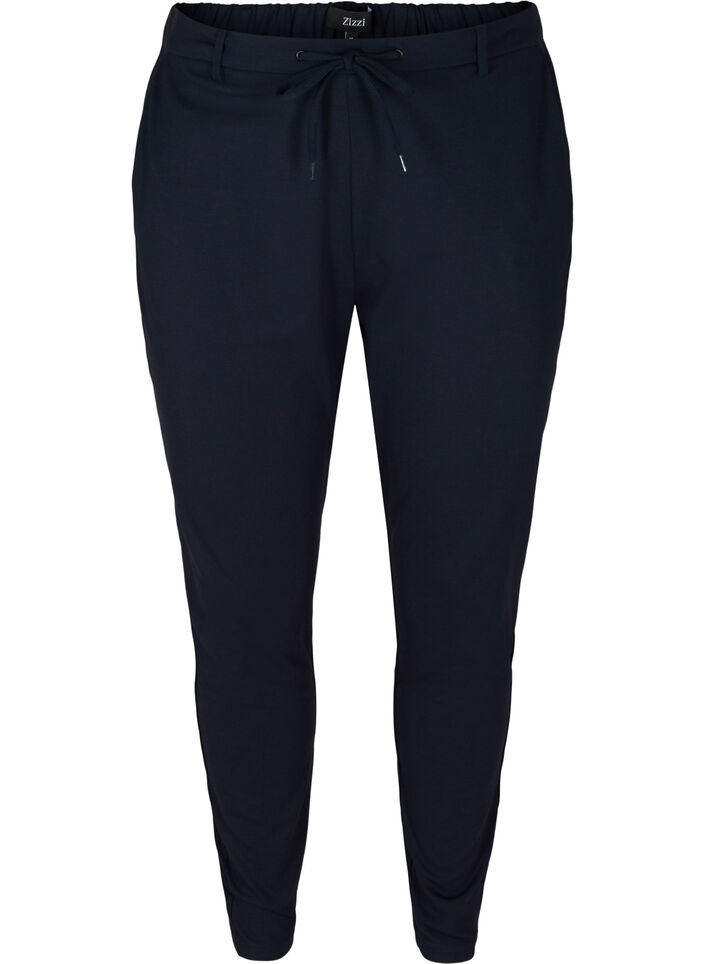 Cropped Maddison broek, Blauw, Packshot image number 0