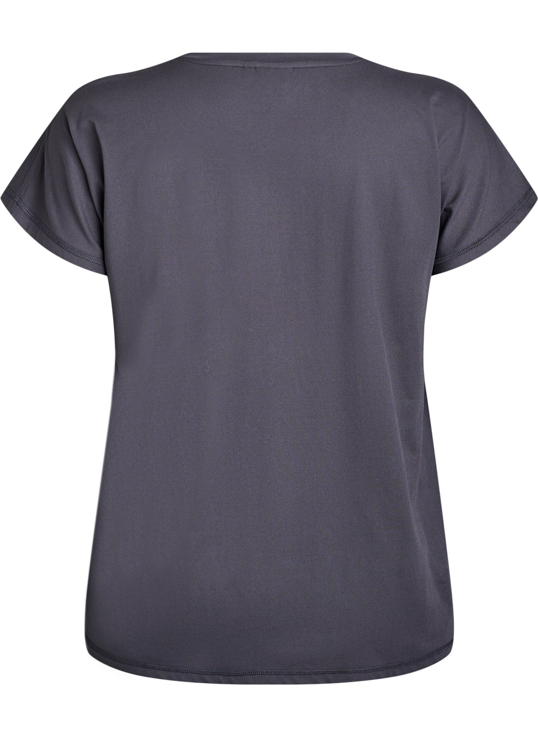 ZizziEffen gekleurd trainingsshirt, Grijs, Packshot image number 1