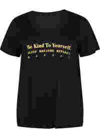 T-shirt de nuit en coton avec imprimé