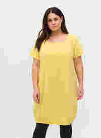 Katoenen jurk met korte mouwen, Goldfinch, Model