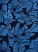 Korte a-lijn jurk met bloemenprint, Blauw, Packshot image number 3