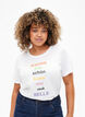 FLASH - T-shirt met motief, Bright White, Model image number 0