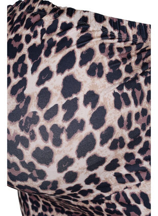 Legging de grossesse avec imprimé léopard, Black Leo AOP, Packshot image number 2