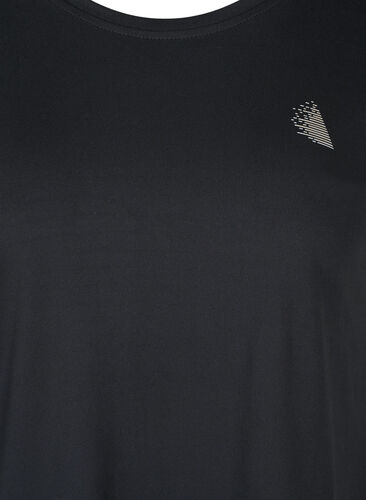 T-shirt , Black, Packshot image number 2