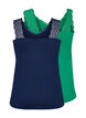 Haut &agrave; dentelle 2-lots, Navy B/Jolly Green, Packshot image number 1