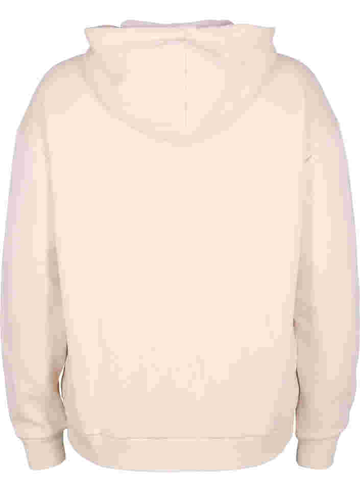 Sweat-shirt avec capuche et poche, Lilac Ash, Packshot image number 1