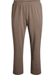 Broek met rechte pasvorm, Beige, Packshot image number 0