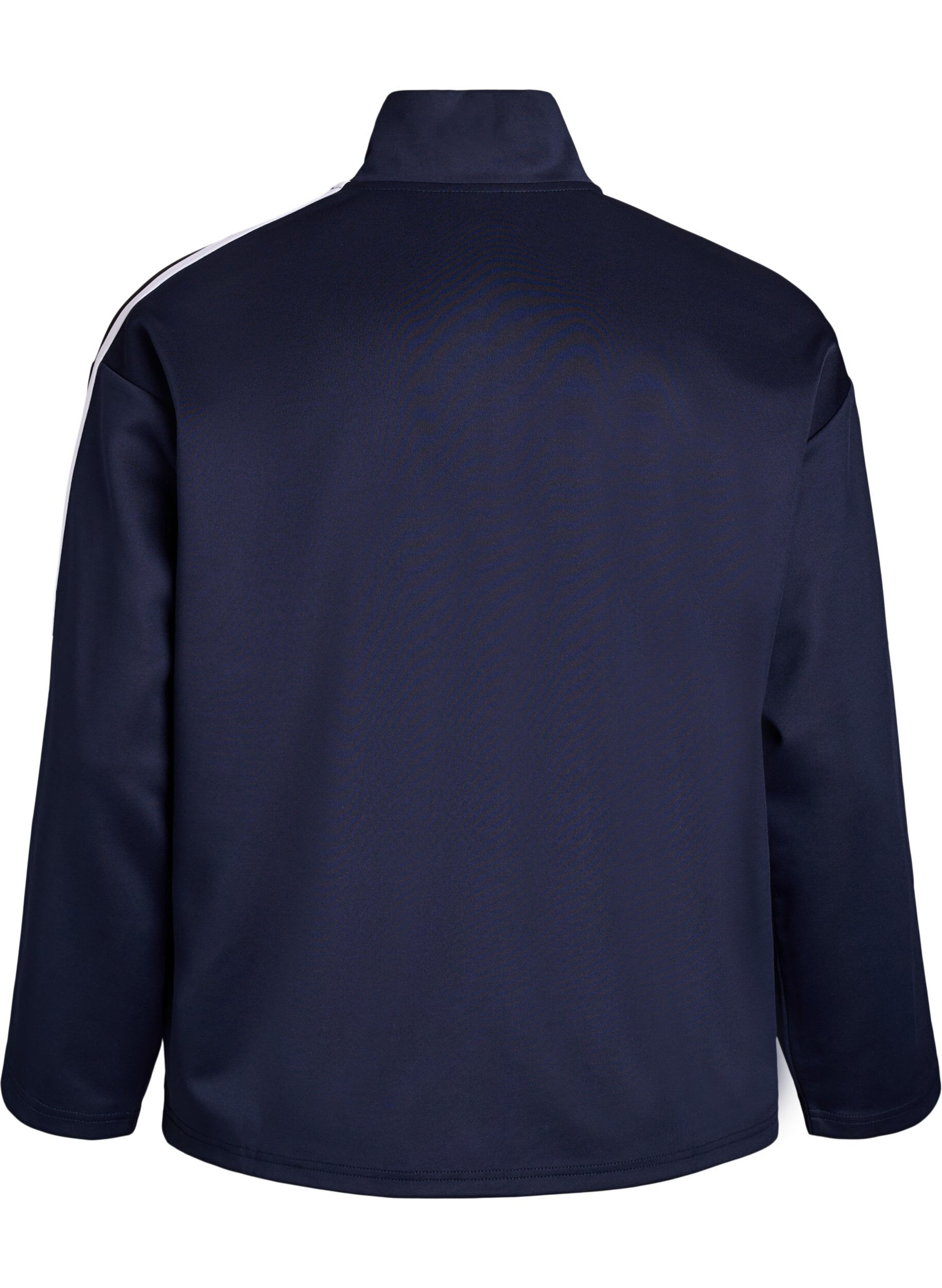 ZizziTrack jacket met strepen en zakken, Blauw, Packshot image number 1