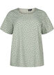 FLASH - Blouse met korte mouwen en print, Iceberg Green Dot, Packshot image number 0