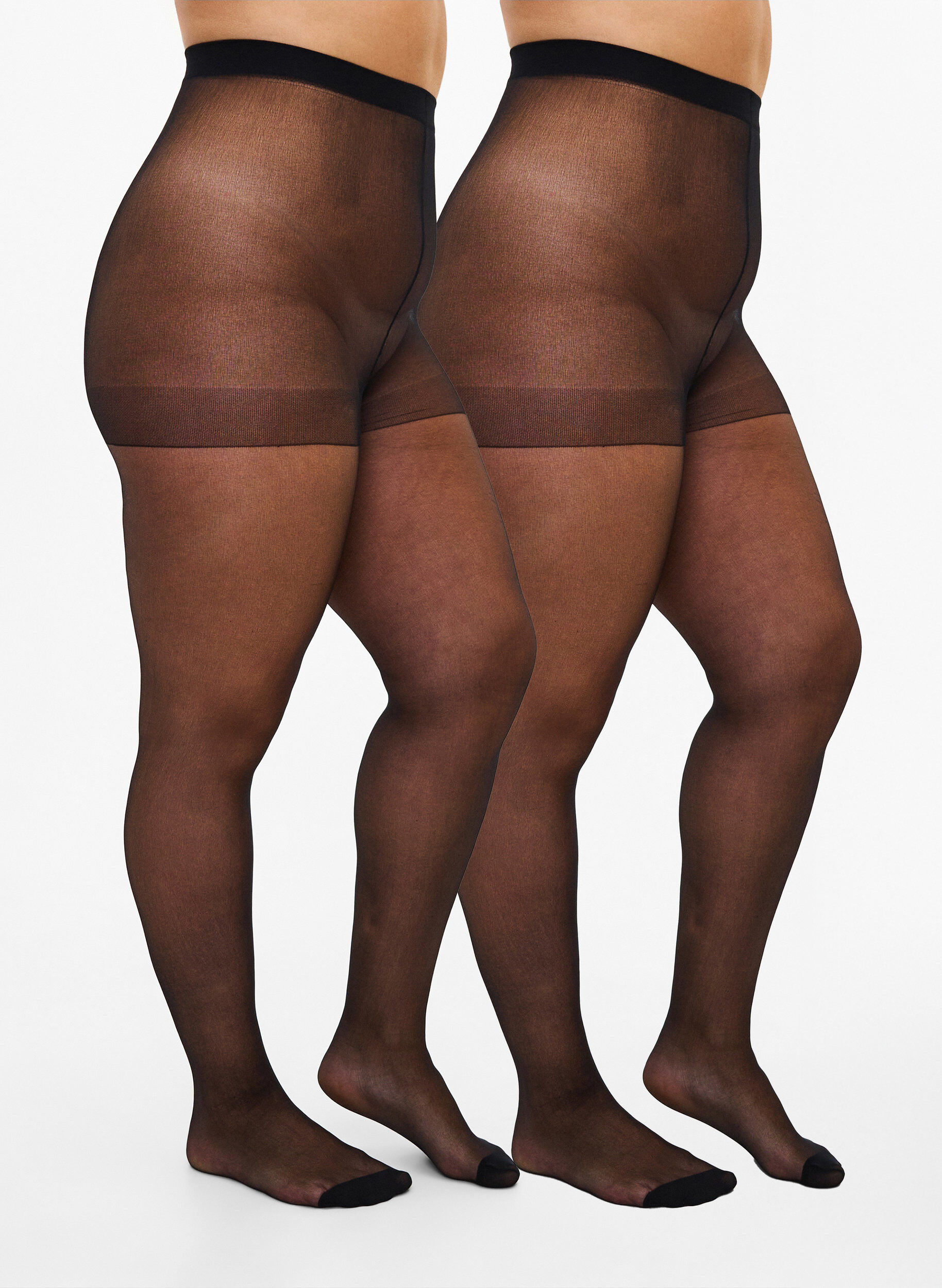 2-pak panty's in 20 denier