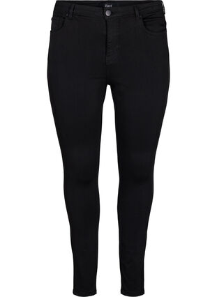 Stay black Amy jeans met hoge taille, Black, Packshot image number 0