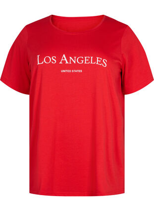 FLASH – T-shirt imprimé, High Risk Red, Packshot image number 0