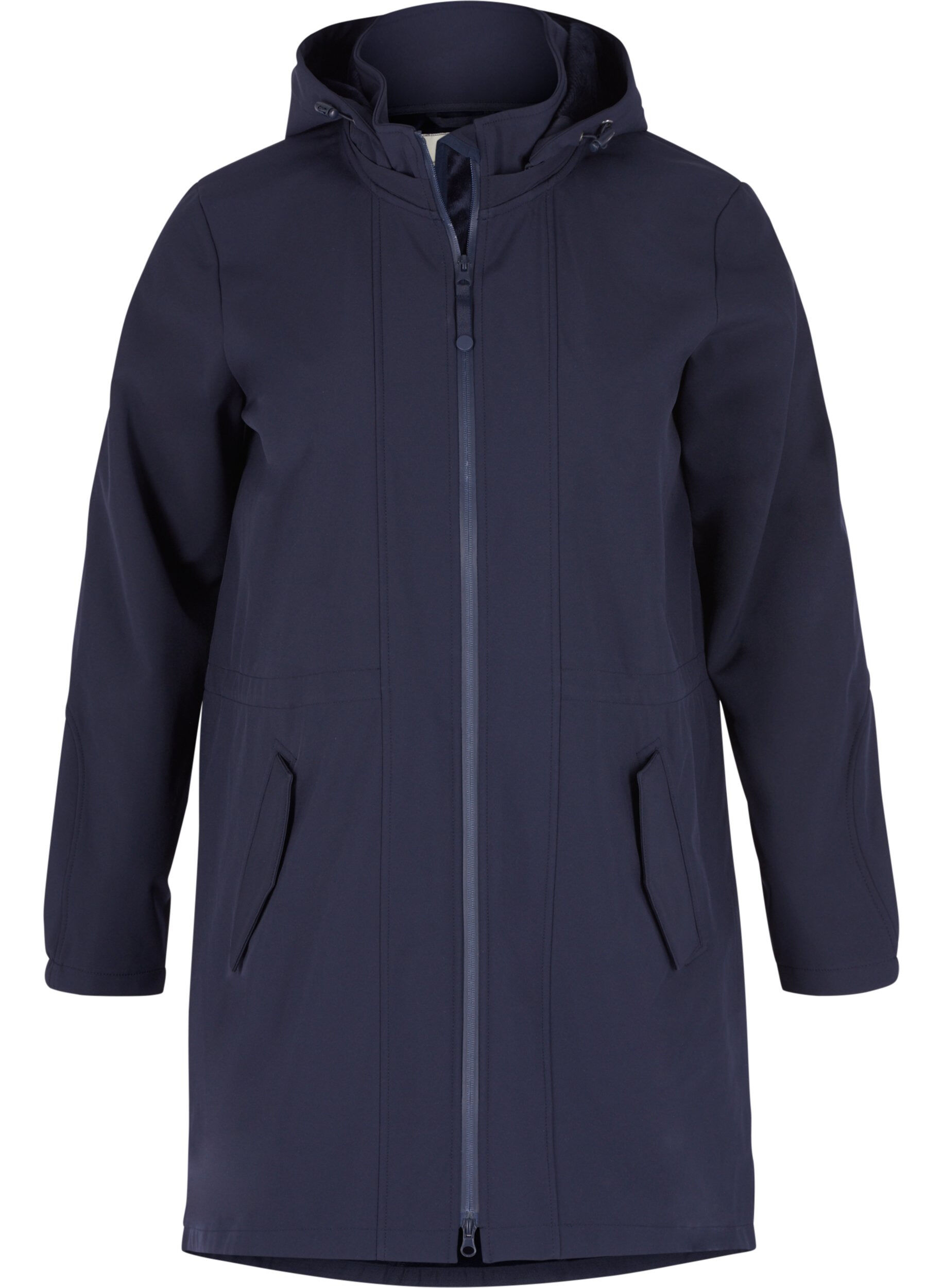 Zizzi Veste Softshell, Night Sky solid, Packshot image number 0