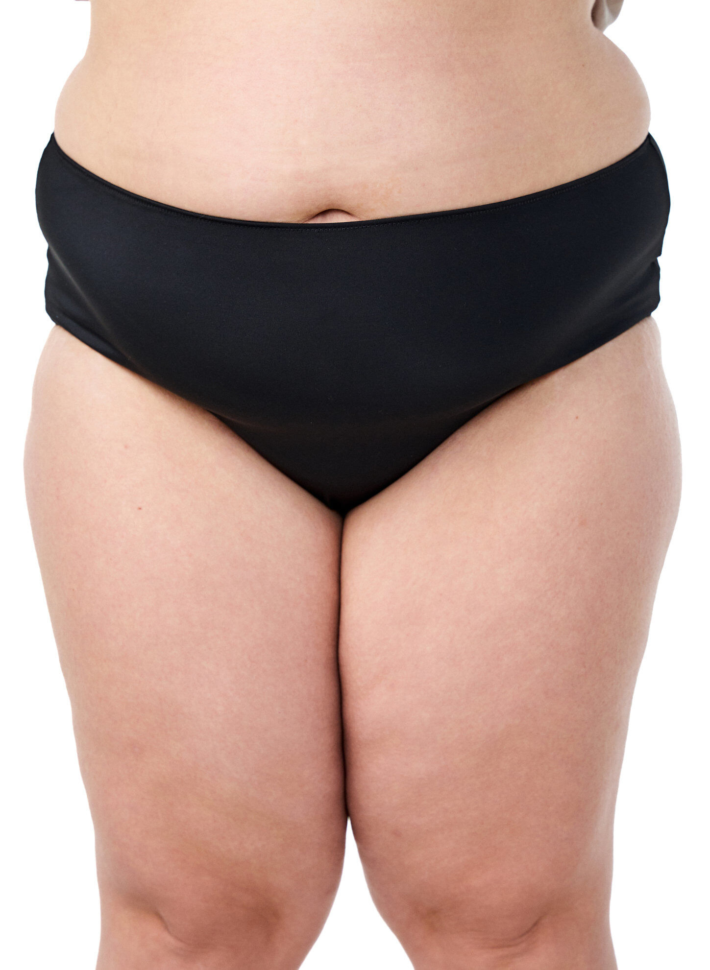 Zizzi Culotte brief en microfibre avec poche int&eacute;rieure, Noir, Model image number 2