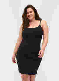 Lichte shapewear jurk, Black, Model