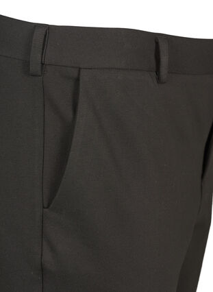 Pantalon classique avec dentelle, Black, Packshot image number 2